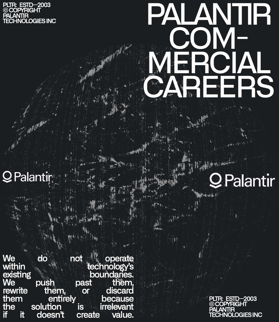 Recruitment booklet cover