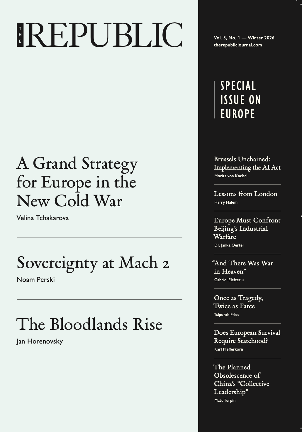 Winter 2026 issue of The Republic